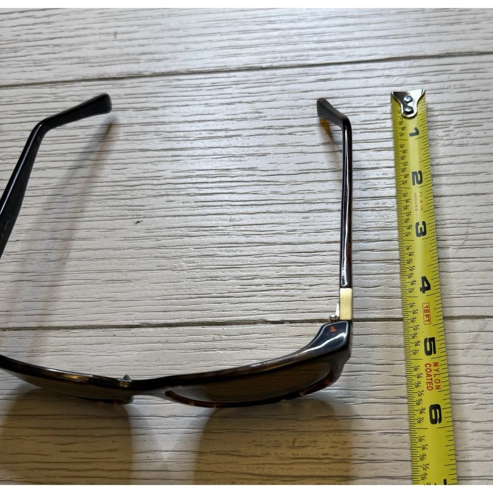 Cole Haan C7028 Full‎ Rim Rectangular Classic Tort Sunglasses. Unisex. Outdoor.